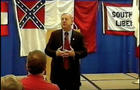 The White Supremacist Origins of the Constitutional Sheriff 6 peroutka addressing teh league of teh south. photyo courtesy arundel patriot - Bucks County Beacon - The White Supremacist Origins of the Constitutional Sheriff